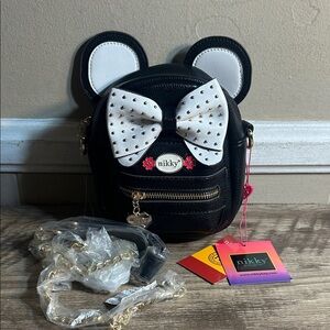 Nikky by Nicole Lee Eliza Minnie Mouse Crossbody Bag
